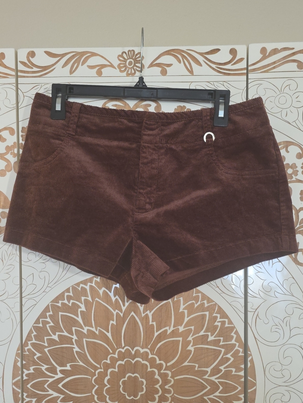 Maeve Brown Corduroy High-Rise Women’s Shorts